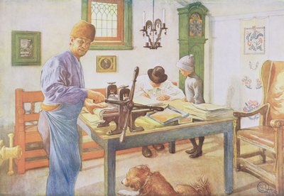 打印室，酒吧。在&39;Lasst Licht Hinin&39;（“让我们更多的光”），1910年 作者 卡尔·拉森