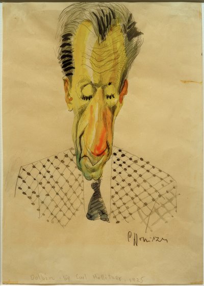 BFDolbin - C.-F的漫画。霍利策，1925年 作者 卡尔·利奥波德·霍利策
