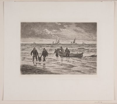 渔获物被运上岸 作者 Carl Locher
