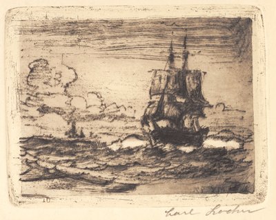 在北海 作者 Carl Locher