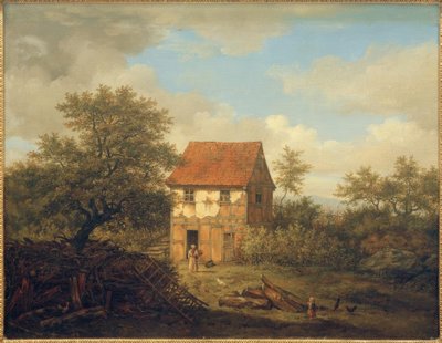 C.Morgenstern，在Taunusgebirge的Schloss Born的比赛 作者 卡尔·摩根斯坦