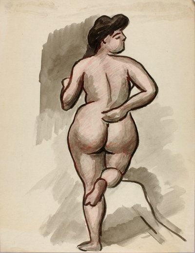 女性裸体 作者 卡尔·纽曼
