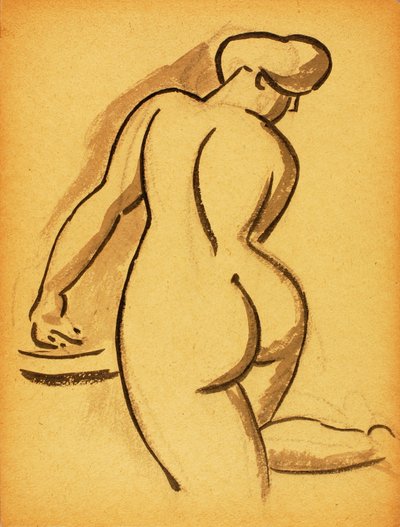 女性裸体 作者 卡尔·纽曼