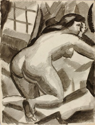 女性裸体 作者 卡尔·纽曼