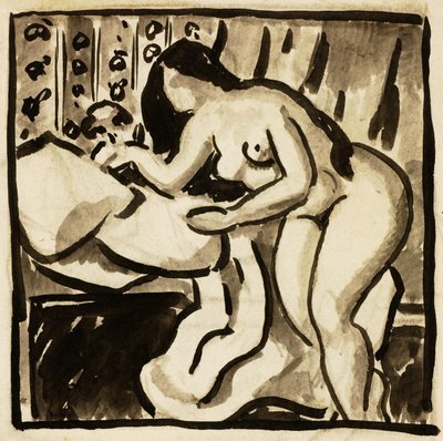 女性裸体 作者 卡尔·纽曼