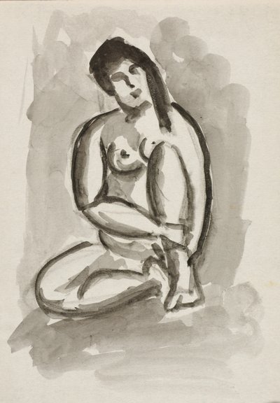 女性裸体 作者 卡尔·纽曼