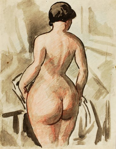 站立的女性裸体 作者 卡尔·纽曼