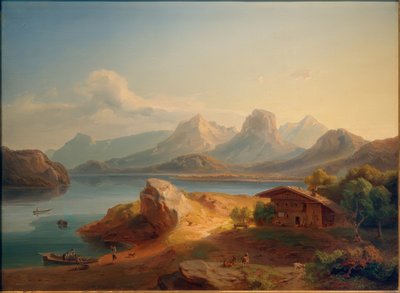 Kochelsee 作者 卡尔·罗特曼