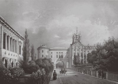 皇宫花园（Tsarskoye Selo），1850年代 作者 卡尔·舒尔茨