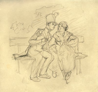 要求，19世纪中叶，c1924。 作者 卡尔·斯皮茨维格