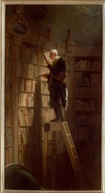 书虫 作者 Carl Spitzweg