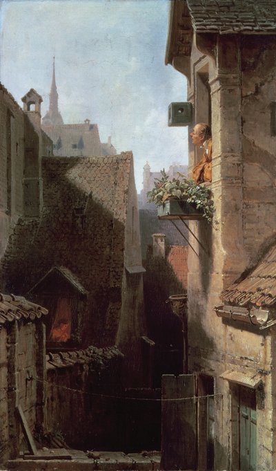 软骨病 作者 Carl Spitzweg