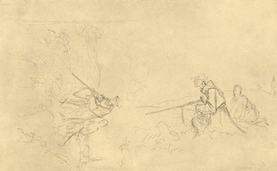 星期日猎人，19世纪中叶，c1924。 作者 卡尔·斯皮茨维格