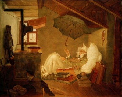 可怜的诗人 作者 Carl Spitzweg