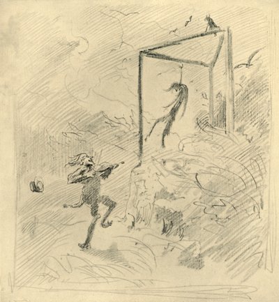 Galgenmusik，十九世纪中叶，c1924。 作者 卡尔·斯皮茨维格