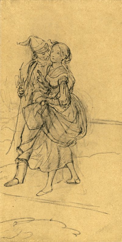 危险问题，19世纪中叶，c1924。 作者 卡尔·斯皮茨维格