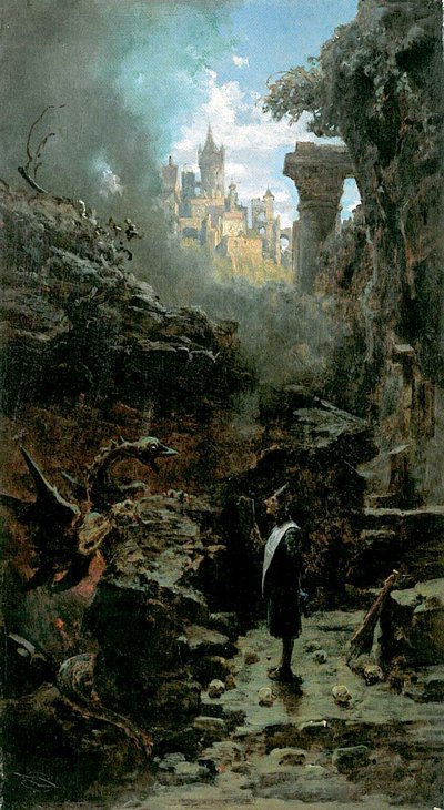 巫师 作者 Carl Spitzweg