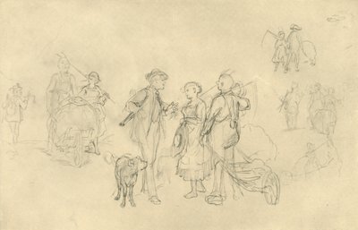 Verabredetes Rendezvous，十九世纪中叶，c1924。 作者 卡尔·斯皮茨维格