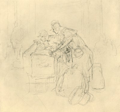 Zollvisitation II，十九世纪中叶，c1924。 作者 卡尔·斯皮茨维格