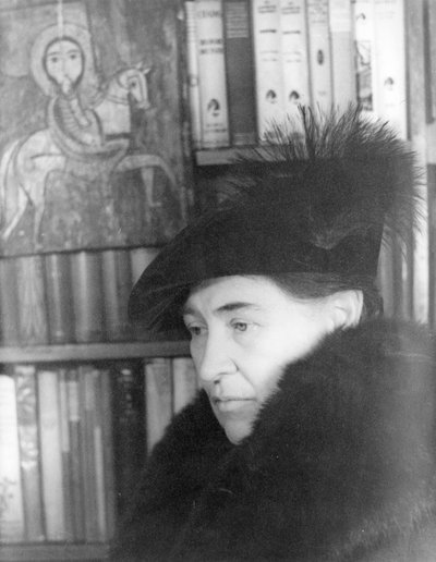 威拉-凯瑟（1873-1947） 1936 年 1 月 22 日（黑白照片） 作者 卡尔·范韦希顿