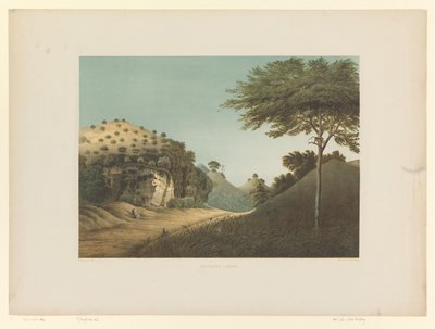 Gunung Sewu 景观图
Goênoeng-Sèwoe（物品上的标题） 作者 荷兰皇家 Steendrukkerij van CW Mieling