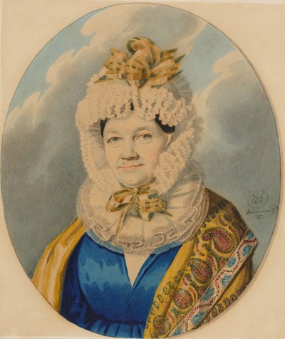 伯爵夫人纳塔利娅·费奥多罗夫娜·戈尔恰科娃（Natalia Fyodorovna Gorchakova），1830年代初期。 作者 卡尔·冯·汉佩尔恩