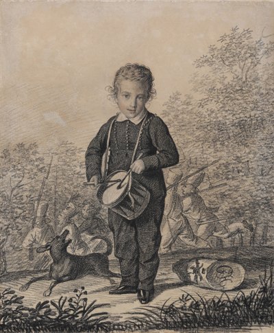 蒂莫菲·科萨科夫（Timofey Korsakov）的肖像，1820年代初期。 作者 卡尔·冯·汉佩尔恩