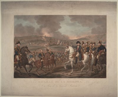 1812年8月26日，1825年的波罗底诺战役 作者 Carle Vernet