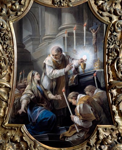 主人的奇迹 Carle van Loo (1705-1765) 18 世纪里昂美术博物馆 作者 卡尔·范·卢