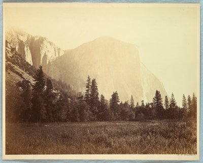 优胜美地埃尔卡皮坦 作者 Carleton E. Watkins