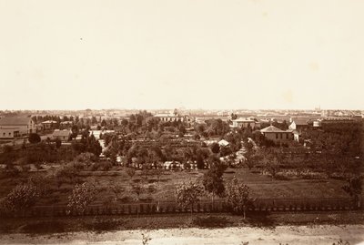 奥克兰，来自军事学院，1864年，约1876年印刷。 作者 卡尔顿·埃蒙斯·沃特金斯