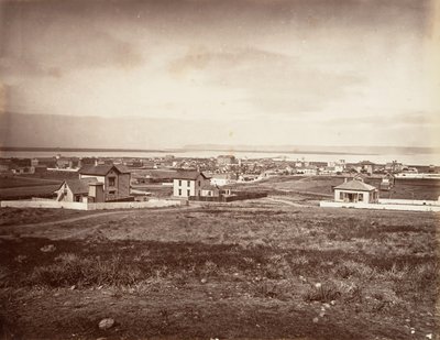 圣地亚哥，1876年，约1876年印刷。 作者 卡尔顿·埃蒙斯·沃特金斯