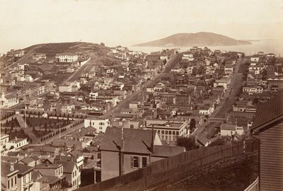 旧金山，1864年，约1876年印刷。 作者 卡尔顿·埃蒙斯·沃特金斯