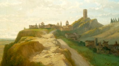 索尔费里诺的立场，作者是卡洛-阿德莫洛（1824-1911）。 作者 卡洛·阿德莫洛