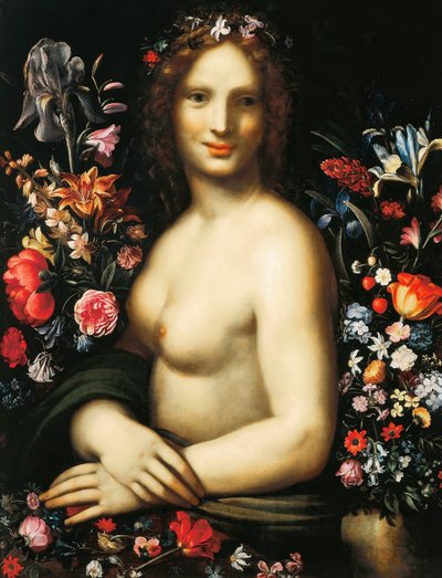 Flora La Nuda, 约1600年。 作者 卡罗·安东尼奥·普罗卡奇尼