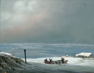 1841年冬天，敖德萨周围的环境。 作者 卡洛·博索利