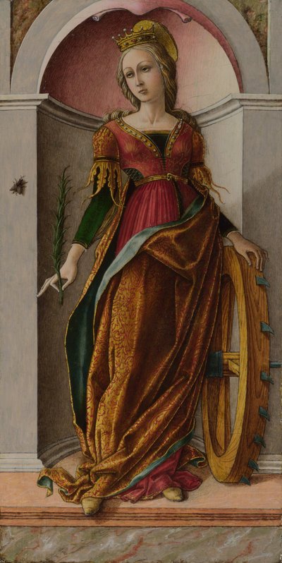 亚历山大·圣凯瑟琳c。 1492 作者 卡洛·克里维利（Carlo Crivelli）