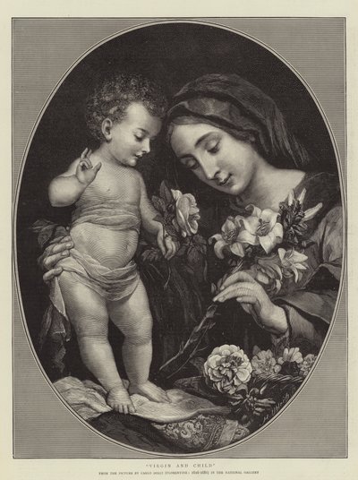 处女和儿童 作者 Carlo Dolci