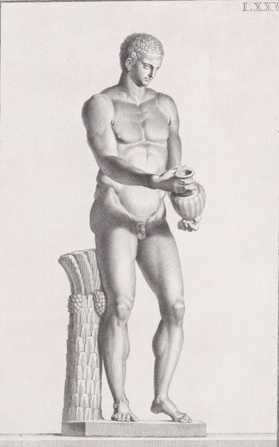 男性运动员的雕像，1734年 作者 乔凡尼·多梅尼科·坎皮利亚