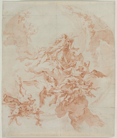 圣母升天c。 1754年。 作者 卡洛·英诺森佐·卡洛恩