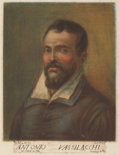安东尼奥-瓦西拉奇，1789年。 作者 Carlo Lasinio