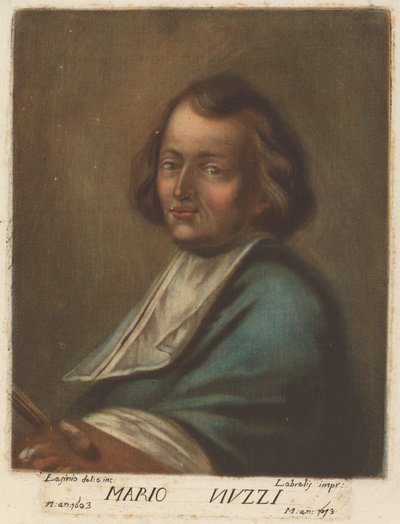 Mario Nuzzi, 1789年。 作者 卡洛·拉西尼奥（Carlo Lasinio）