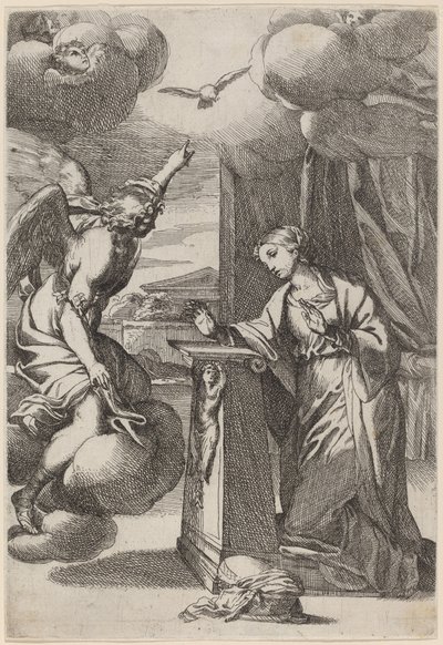 圣母领报 作者 卡洛·马拉塔（Carlo Maratta）
