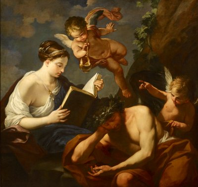 警惕与爱的遗忘》，约17世纪 作者 卡洛·马拉塔（Carlo Maratta）