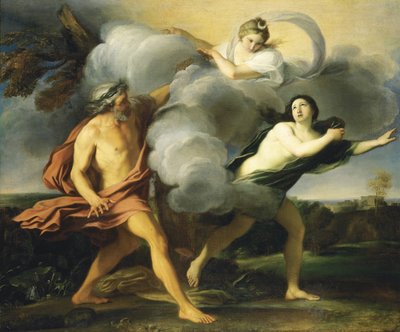 Alpheus和Arethusa（布面油画） 作者 卡罗·马拉塔或马拉蒂