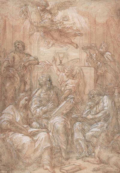 新旧纪元的寓言》，1700-1708。 作者 卡洛·马拉蒂（Carlo Maratti）