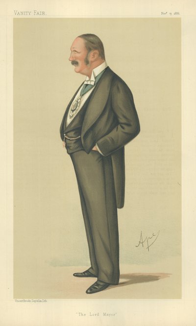 Reginald Hanson爵士，伦敦市长右阁 作者 卡罗佩莱格里尼