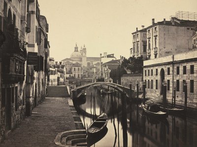 威尼斯风景c。 1860年。 作者 卡罗·庞蒂