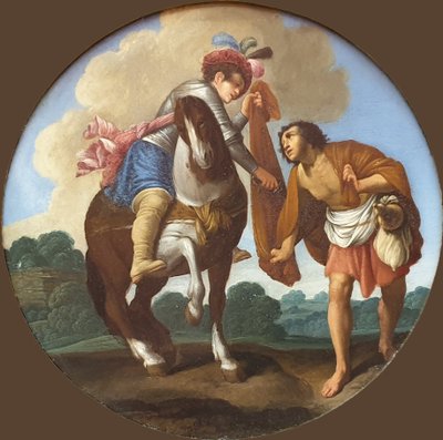 德语：Der Heilige Martin und der Bettler 圣马丁与乞丐 作者 卡罗萨拉切尼