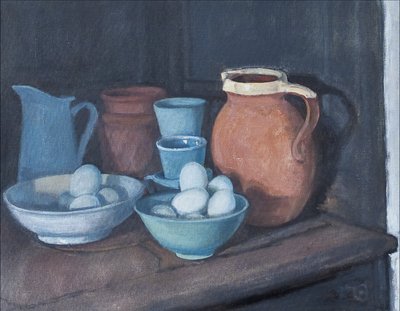 旧厨房范围，2008年 作者 卡罗琳·赫维·巴瑟斯特